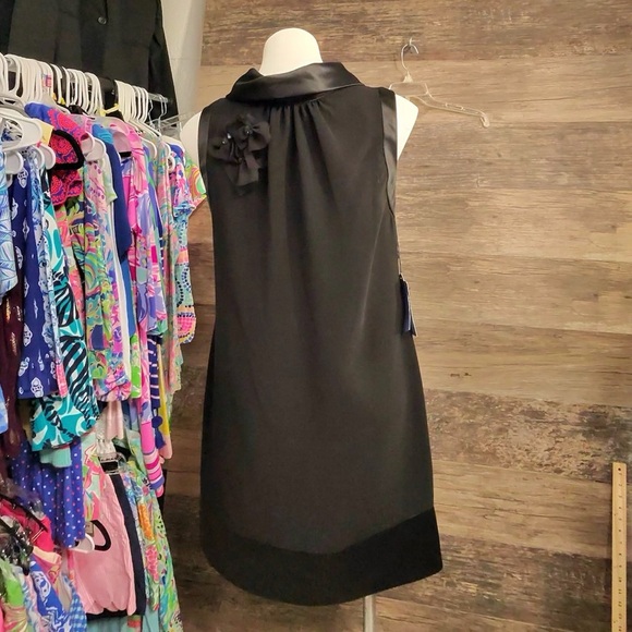 Simply Vera Vera Wang Black Zippered Mini Dress - Picture 9 of 13